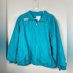 Alfred Dunner Bomer fleece jacket. xlarge euc